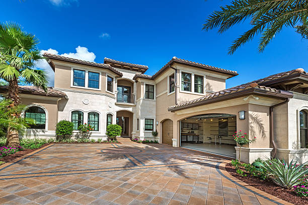 Residential Paver Driveway in White Mountain Lake, AZ
